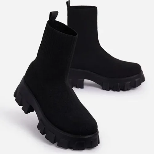 Autumn Winter Thick-soled Casual Short Boots