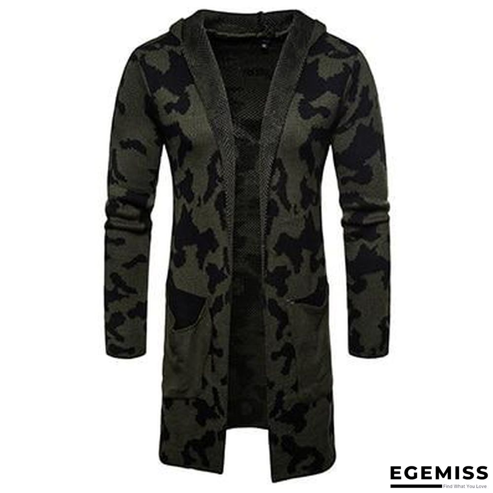 Men Casual Sweater Cardigan Men Winter Hooded Neck Quality Knitted Brand Male Sweaters large size | EGEMISS