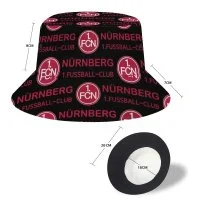 FC Nürnberg Karomuster Sommer Sonnenhut Reversible Bucket Hat