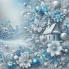 Winter Scenery-11CT Stamped Cross Stitch 40*40cm/15.75*15.75in tapestrymarket