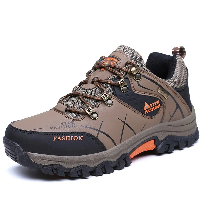 Men Boots Fashion Casual Water Proof Shoes Army Boots Men Winter Boot Black Platform Sneakers Mens Safety Shoe Warm Snow Boots