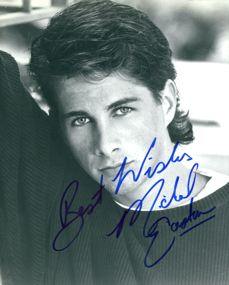 Michael Easton signed 8x10 Photo Poster painting COA