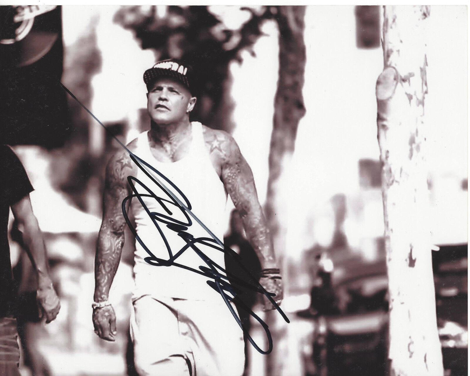 SHIFTY SHELLSHOCK SIGNED AUTHENTIC 8X10 Photo Poster painting w/COA CRAZY TOWN BUTTERFLY SINGER