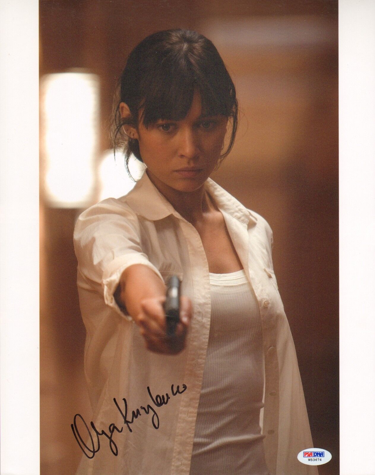 Olga Kurylenko Signed 11x14 Photo Poster painting PSA/DNA COA Quantum of Solace James Bond 007