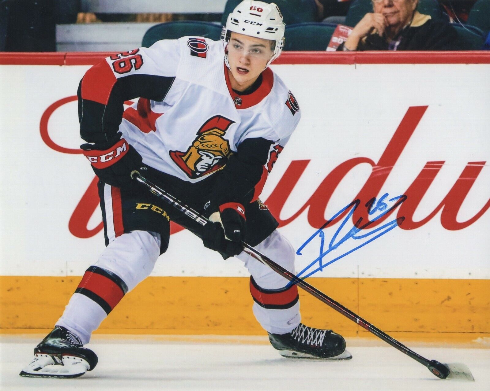 ERIK BRANNSTROM SIGNED AUTOGRAPH OTTAWA SENATORS 8X10 Photo Poster painting PROOF #3