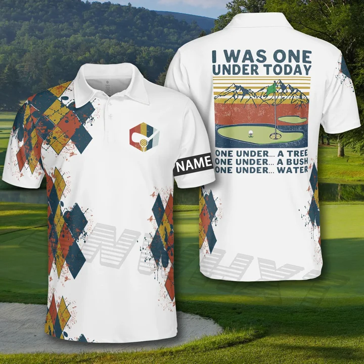 Golf I Was Under To Day Ver 2 Polo Shirt Personalized