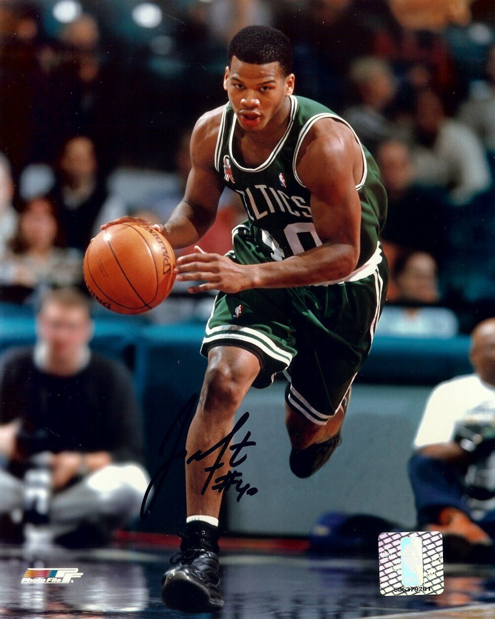 Joseph Forte Signed Autographed 8X10 Photo Poster painting Celtics Dribbling Left Auto w/COA