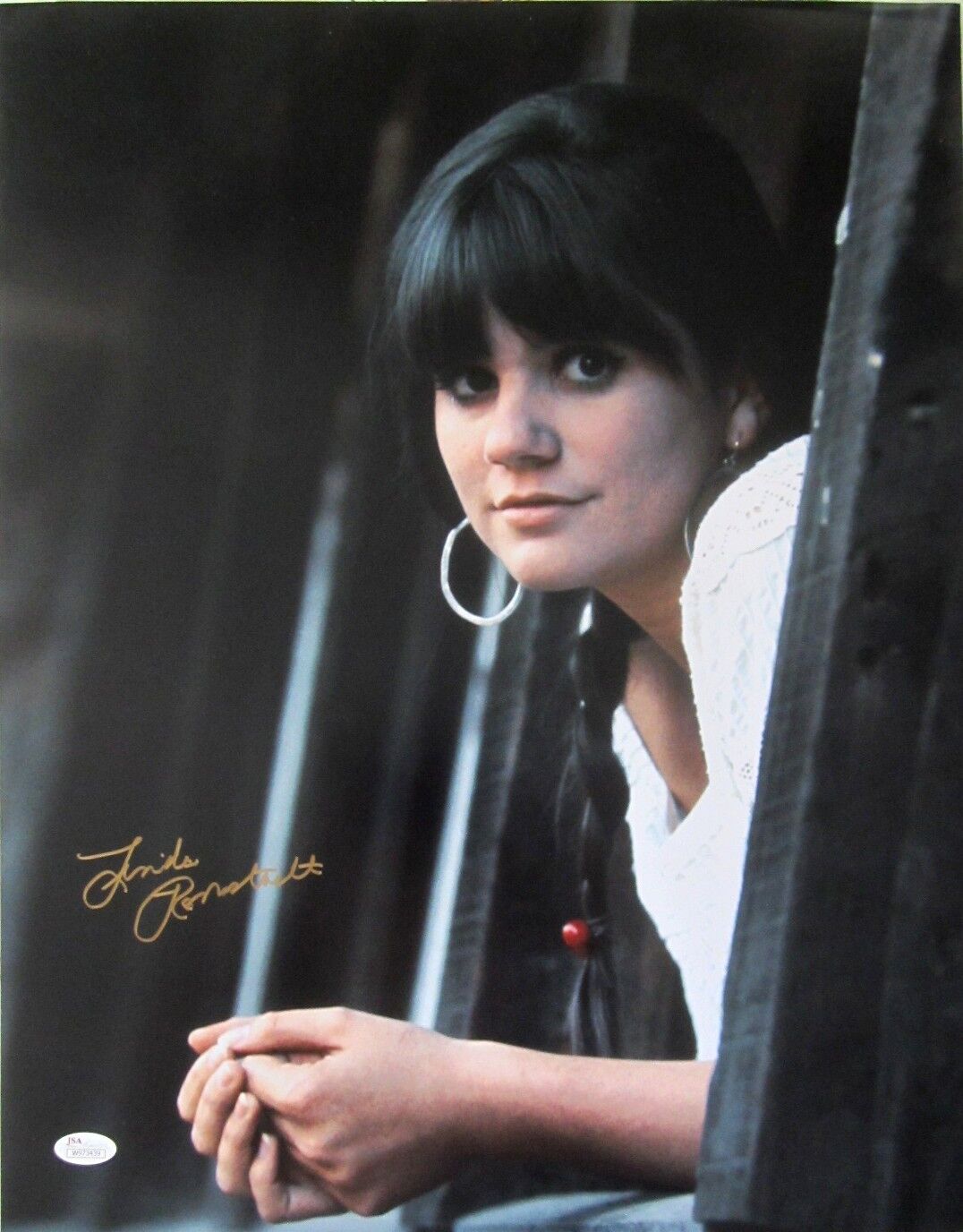 Linda Ronstadt autographed signed autograph 16x20 portrait poster size Photo Poster painting JSA