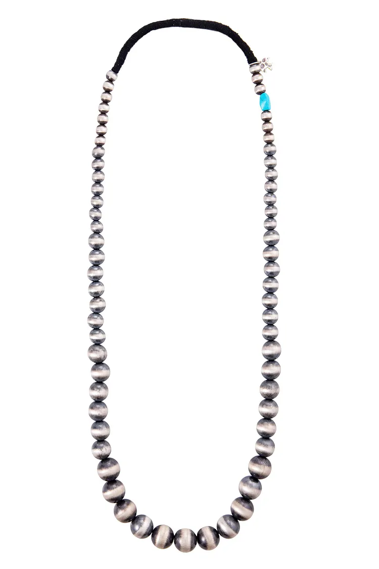 Necklace, Bead, Desert Pearls, 26", Pilar Lovato, 1133