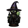 Gothic Witch Hat Night Light Halloween Decorations Colorful Wizard Hat Lamp