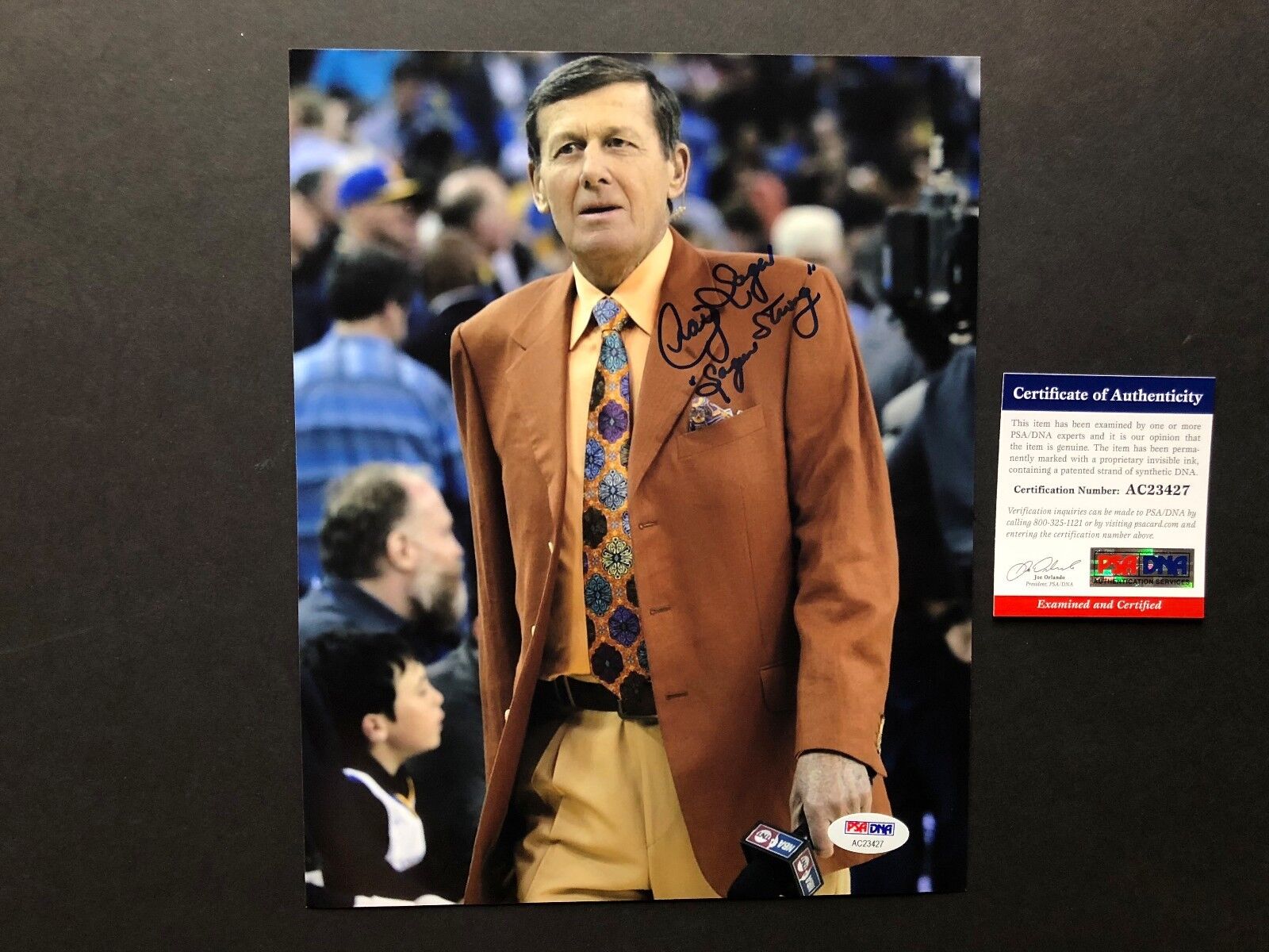 Craig Sager signed autographed NBA TNT legend 8x10 Photo Poster painting PSA/DNA coa cert