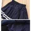 Kid Girl School Uniform Sets Cotton 2 Pcs