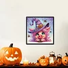 Halloween Schwein Sonderform Teilbohrer Dimond Malset Dekor30x30cm