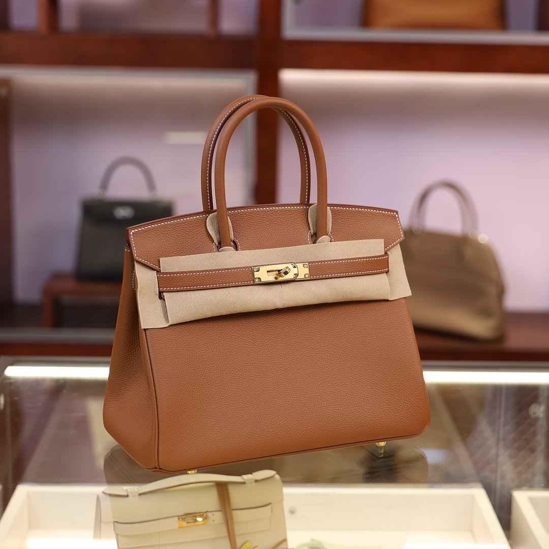 Birkin 30cm Togo CC37 Gold GHW