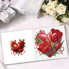 6Pcs Valentines Day Diamond Painting Greeting Card
