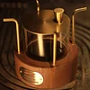Customized High-End Customized Private Pure Copper Fierce Fire Alcohol Stove Outdoor Alcohol Stove Cooking Stove