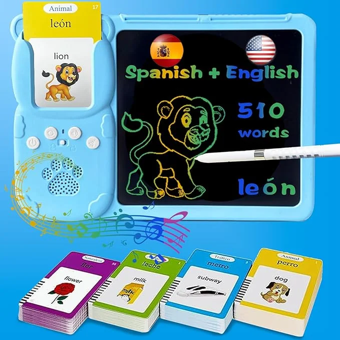 The Bilingual Flashcards Educational Toy