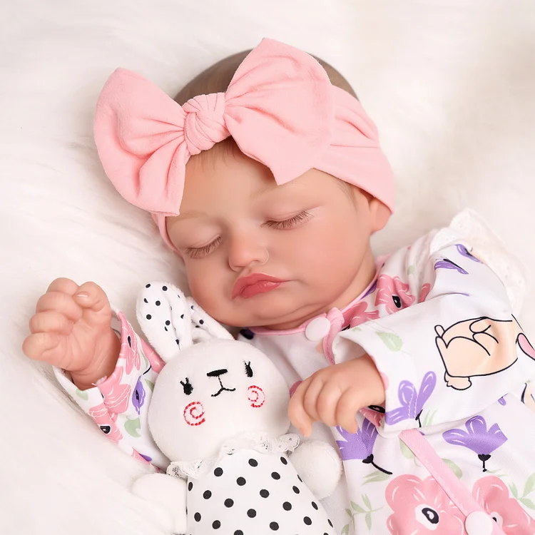 Babeside Sleeping Reborn Baby Belita 20'' Little Infant Girl Best Gift for Kids
