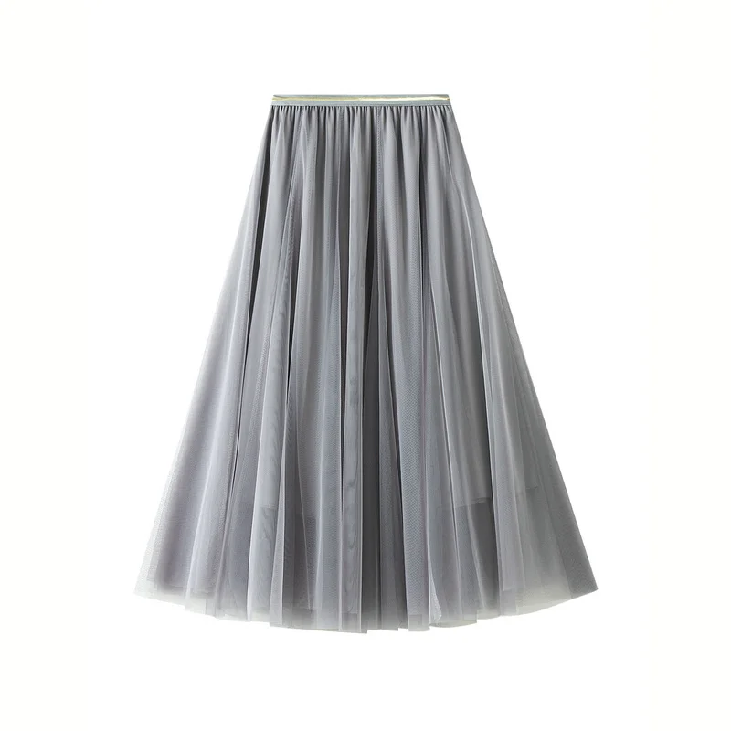 Nigikala Nigikala Dress Half-Dress Woman 2025 New Spring And Summer Long Dress Long-Term Long-Singlin Long-Singed-Long-Shaped High-Waisted Skirt Ponyy Ffy Skirt 0803