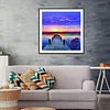 Diamond Painting-DIY Full Round Drill Seawater Sunrise