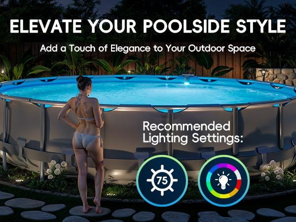 Product Introduction of Poolhacker Poolside Solar light, Solar Light for Swimming Pool, above ground pool and In ground Pool 3 Product Introduction of Poolhacker Poolside Solar light, Solar Light for Swimming Pool, above ground pool and In ground Pool 3