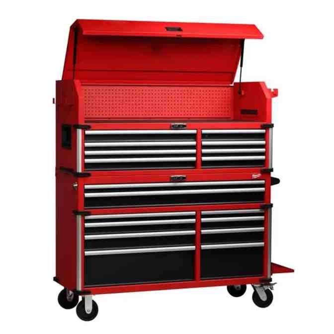 Caja de herramientas de 18 cajones y combinación de gabinete de alta