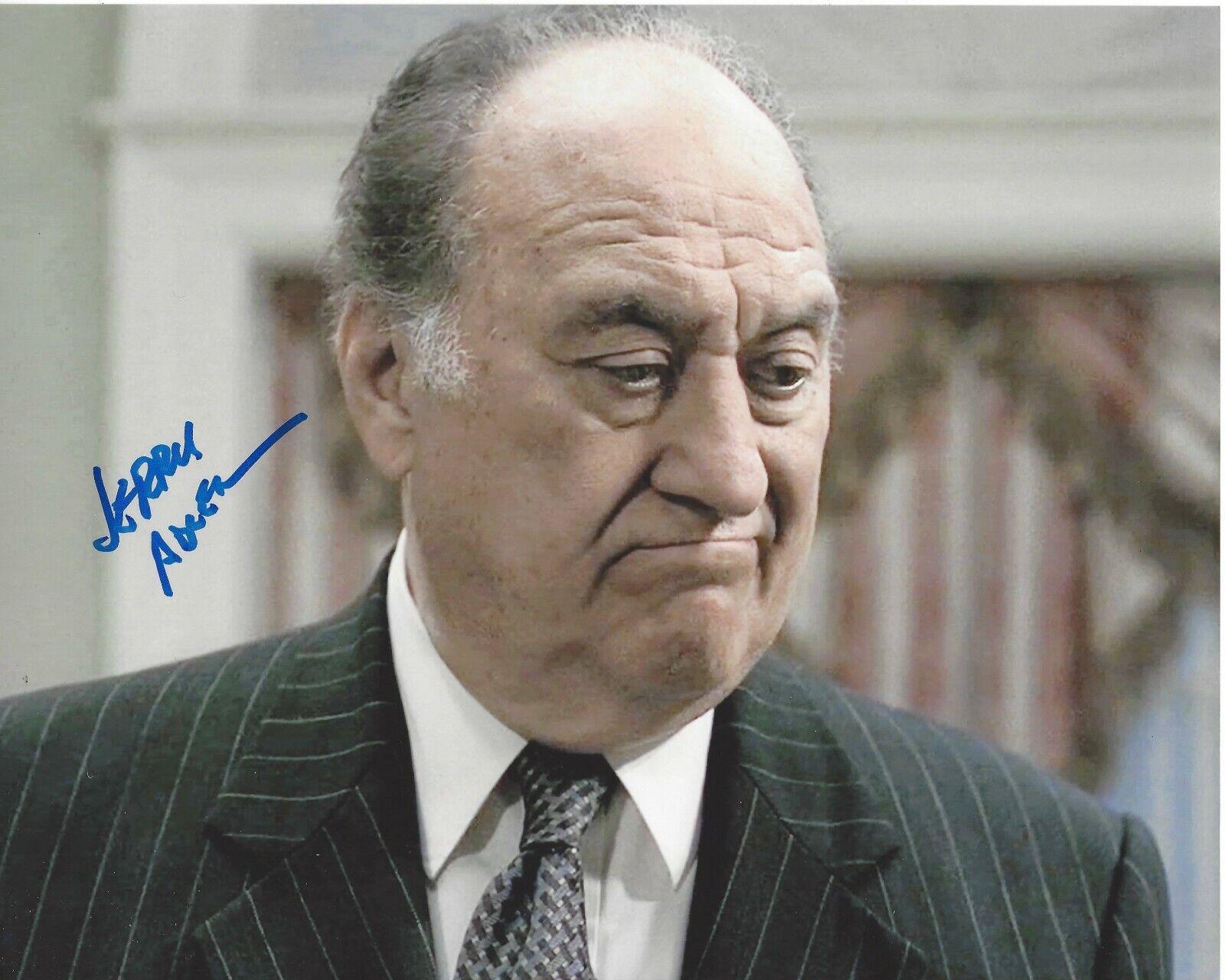 ACTOR JERRY ADLER SIGNED 'THE SOPRANOS' 8x10 Photo Poster painting C w/COA HESH RABKIN