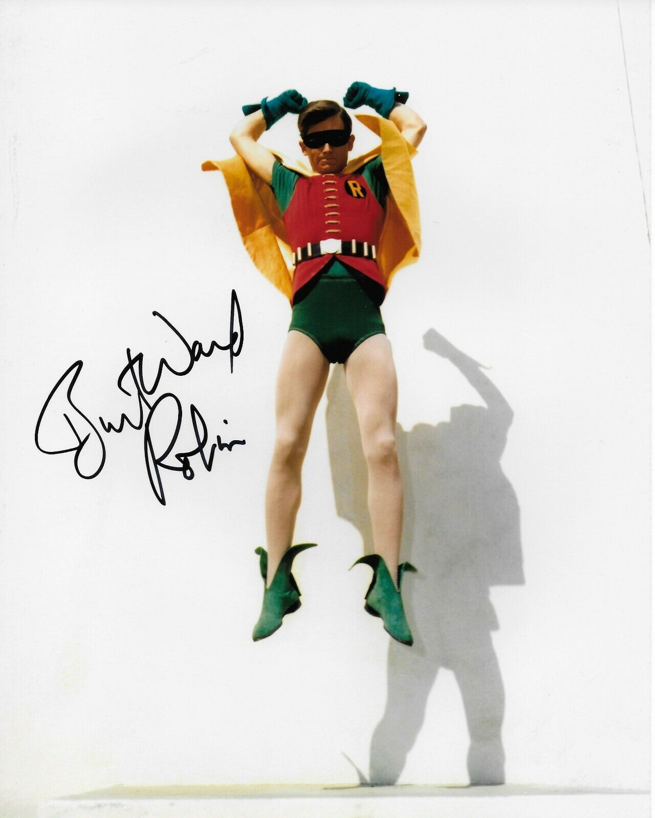 Burt Ward Original Autographed 8x10 Photo Poster painting - Batman & Robin - RARE!!! #19