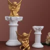 Delicate Column Pillar Home Table Photography Prop