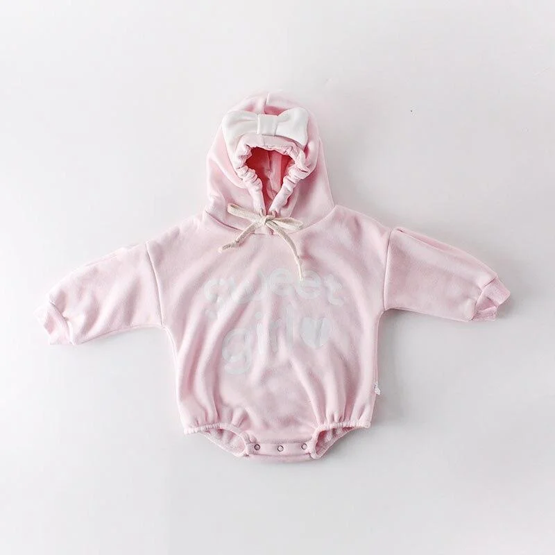 Spring Autumn Newborn Girls Lotus Leaf Collar Floral Jumpsuits Clothes Baby Knit Rompers Knitted Long Sleeve Children Rompers