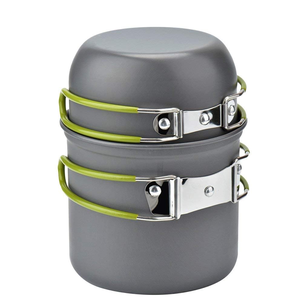 Camping equipment, outdoor camping pots and pans
