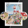 Diamond Painting-DIY Special Shaped Drill Pearl Painting Lighthouse(30x40cm)