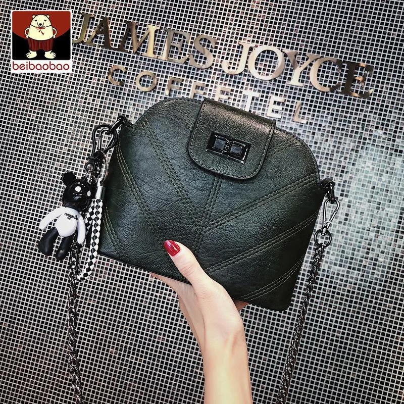 New women's bag Single Shoulder Messenger Bag Lingge chain bag