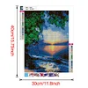 Lake and Sunrise-Full Square Diamond Painting