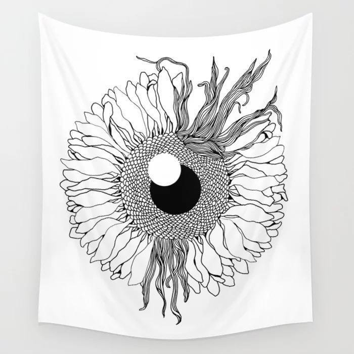 I See Beauty Until The End Wall Tapestry Exclusive At Wallart Eshop