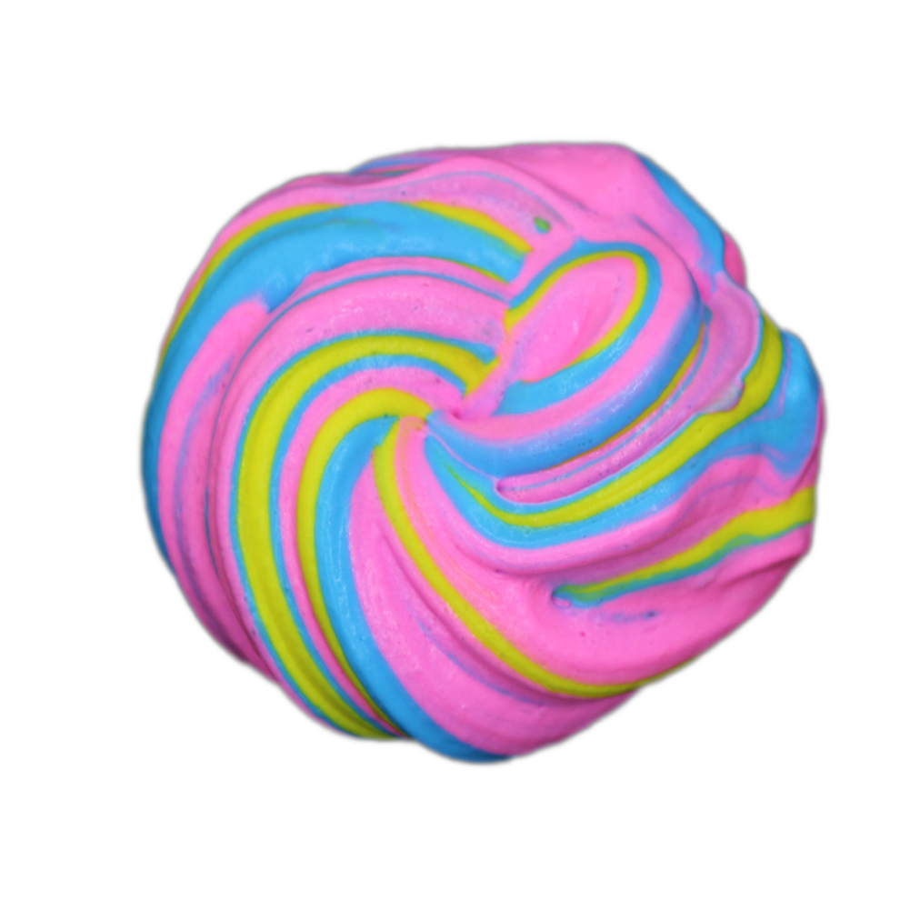 

Children DIY Stress Relief Magic Multi Color Slime Sludge Cotton Mud Toy-157770, Pink+blue+yellow, 501 Original