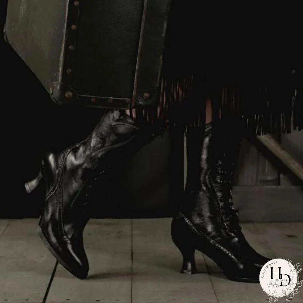 Elegant Ruched Low Heel All Season Boots