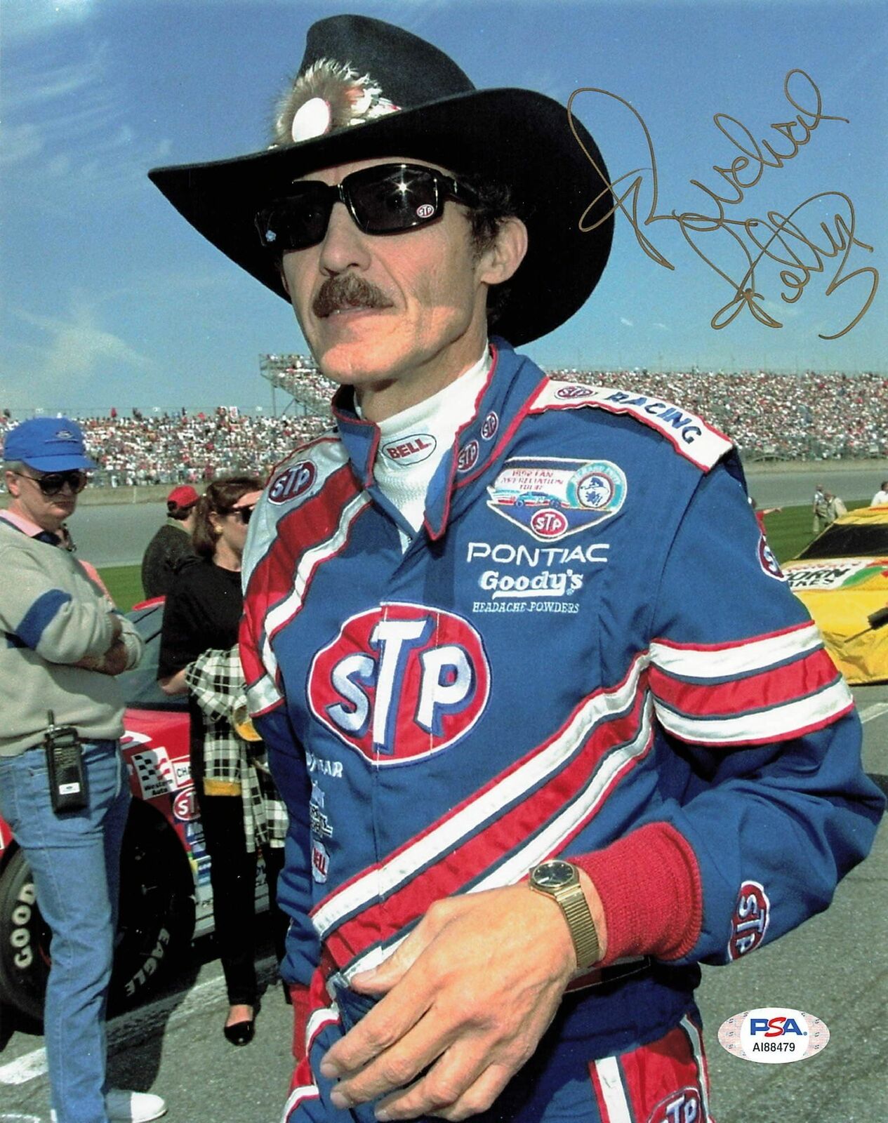 RICHARD PETTY Signed 8x10 Photo Poster paintinggraph PSA/DNA Autographed Nascar Racing