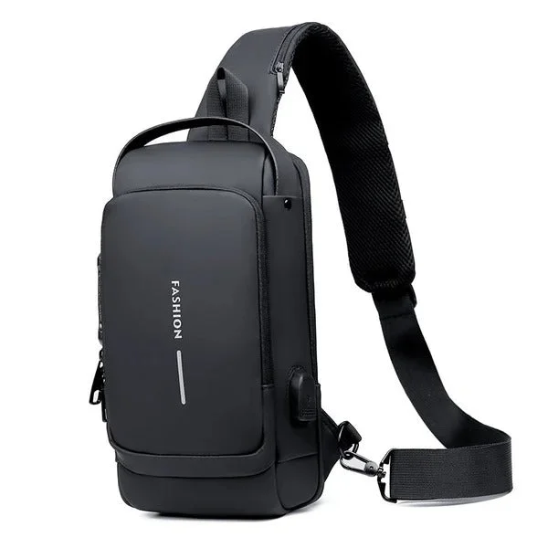 USB charging sport sling Anti theft shoulder bag🔥SALE 50% OFF🔥