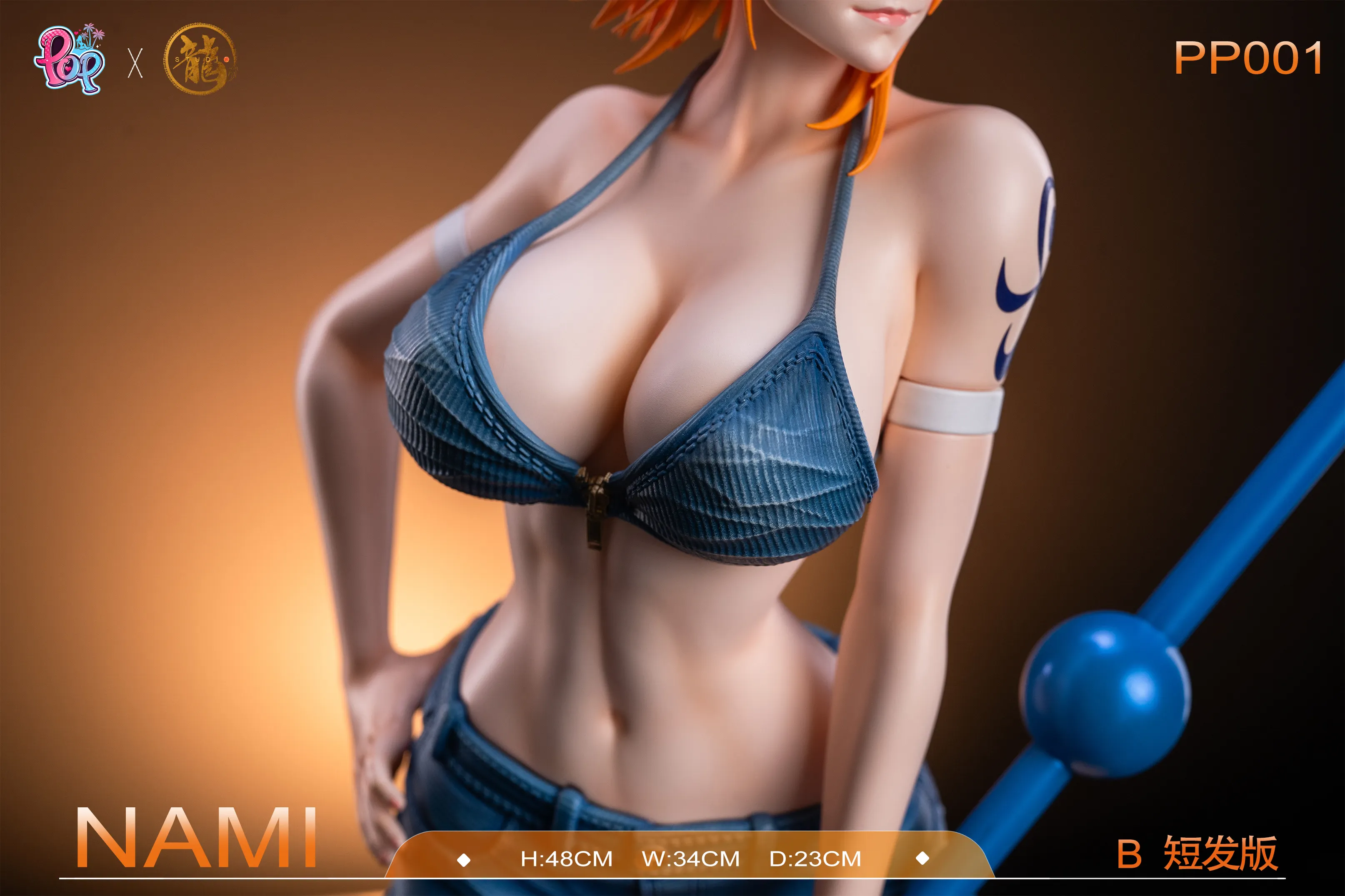 PRE-ORDER Dragon X POP Studio One Piece Nami 1/4 Statue(GK) (Adult