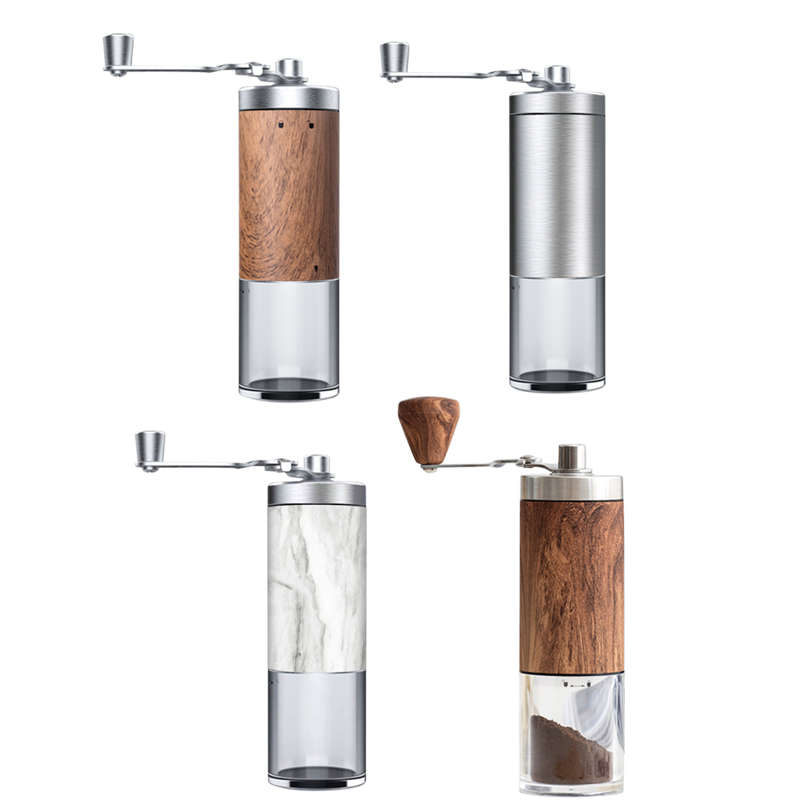

Manual Coffee Bean Grinder - Portable Hand Coffee Mill with Conical Burrs, 501 Original