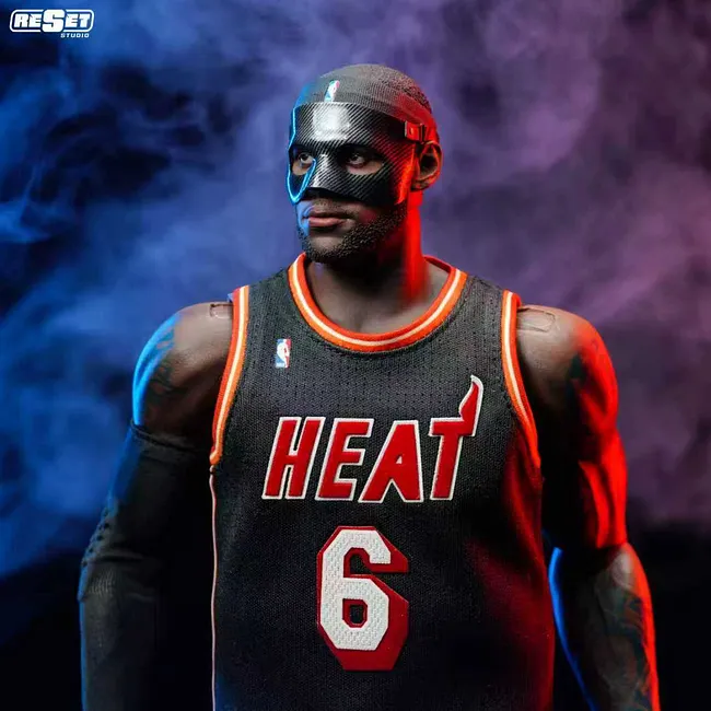 NBA レブロン・ジェームズ マイアミ・ヒート フィギュア Enterbay NBA
