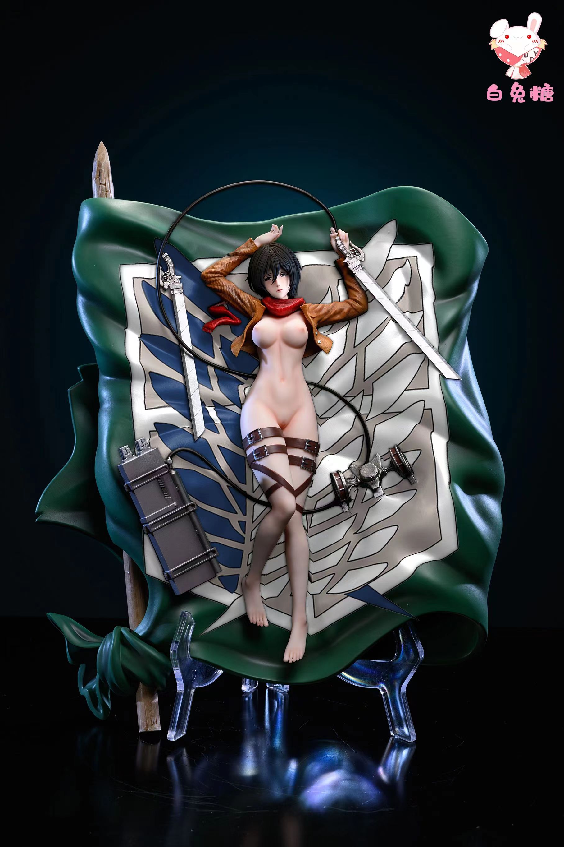 PRE-ORDER BaiTuTang studio - Attack on Titan Sexy Mikasa·Ackerman 1/6  Statue(GK) (Adult 18+)