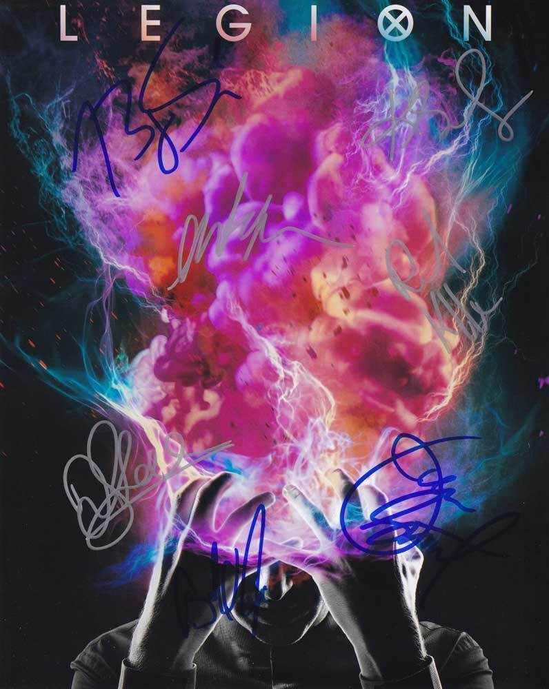 Legion In-Person AUTHENTIC Autographed cast Photo Poster painting SHA #99091