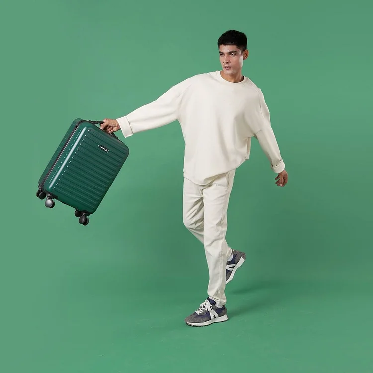 Starklite | Cabin Hardside Luggage Green - 20 inch