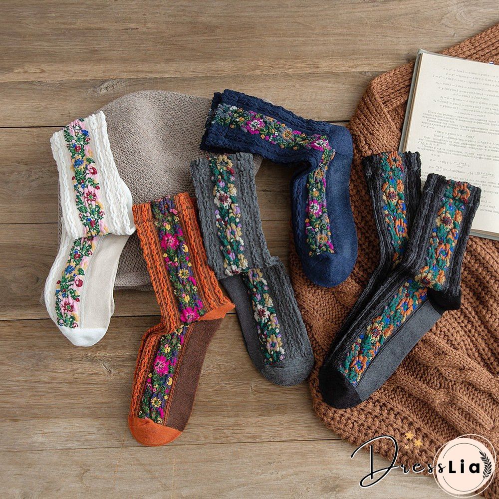 Breathable Sweet Cotton Women Socks