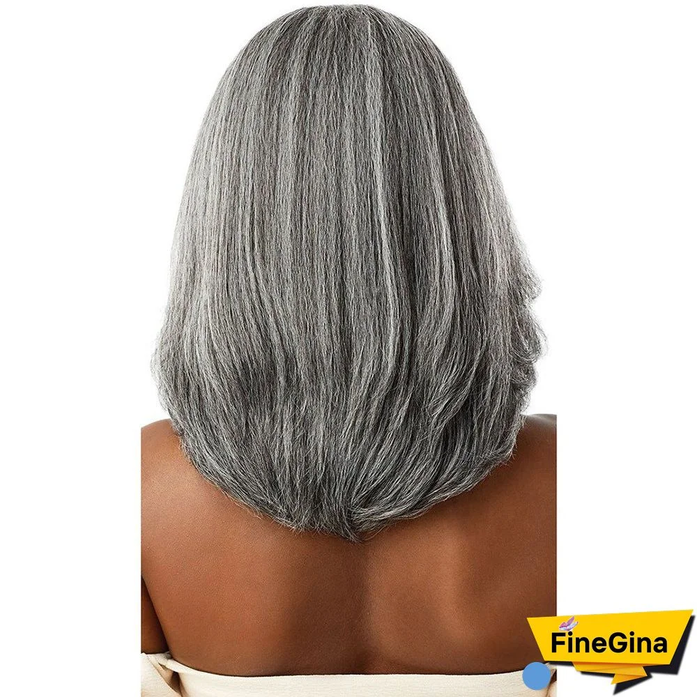 New Wig Female Short Straight Hair Female Wig Hood Black Brown