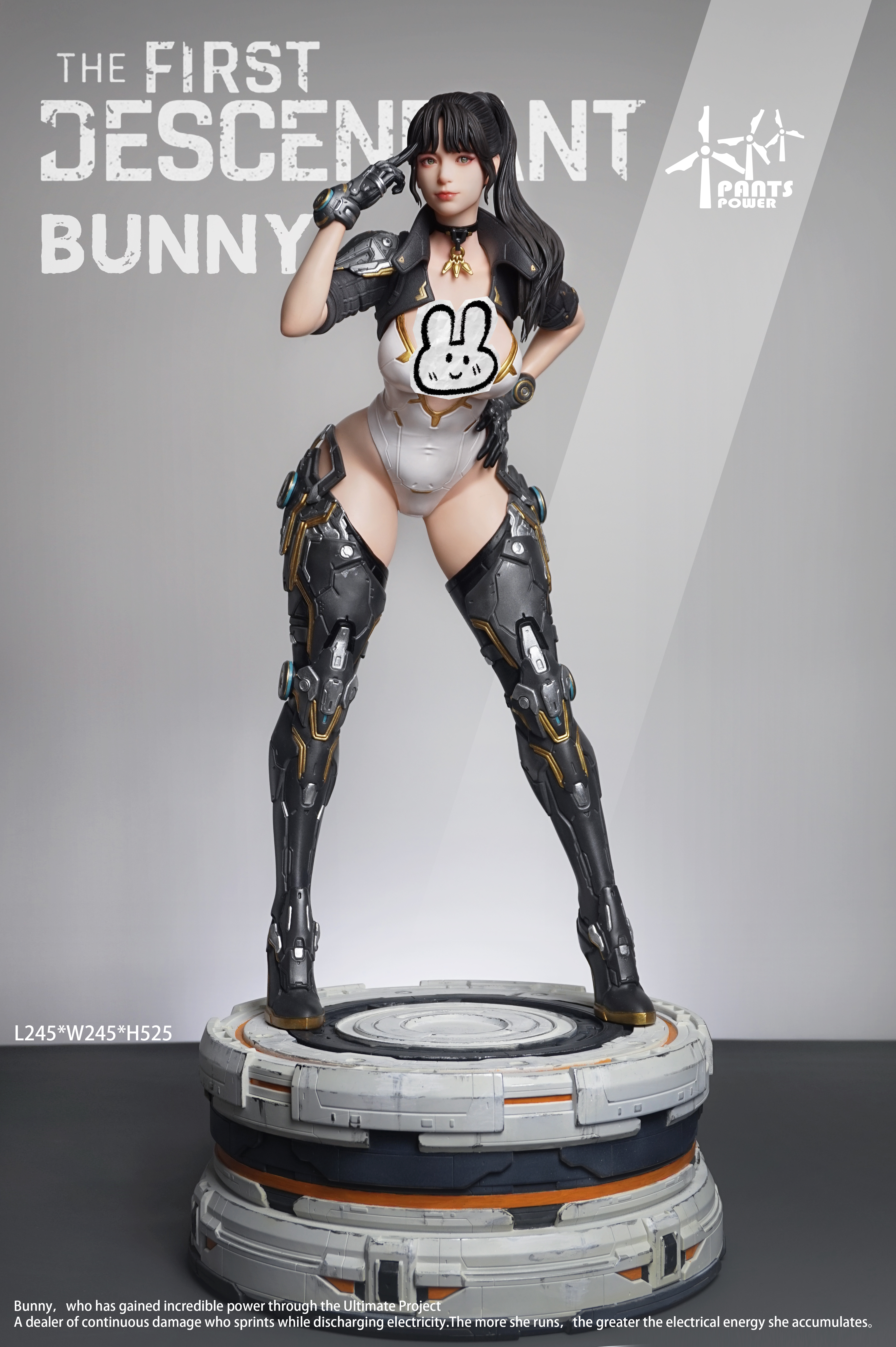Pants  Power  Studio - The First Descendant - Bunny 1/4 Statue(GK) (Adult 18+)-