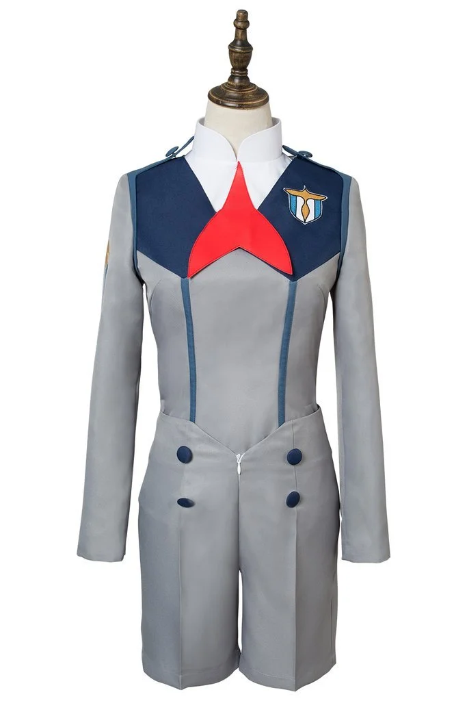 Darling In The Franxx Hiro Code  Uniform Cosplay Costume