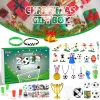Football Advent Calendar Boy Girls 2024 24 Football Gifts with Football Medal Whistle 24 Christmas Countdown Advent Calendar